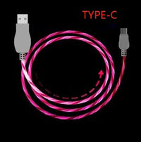 HKM-471251 1M TPE Charging Cable for iPhone and Android Devices - Data Transmission, 2.4A Current, Multiple Colors Available