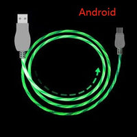 HKM-471251 1M TPE Charging Cable for iPhone and Android Devices - Data Transmission, 2.4A Current, Multiple Colors Available