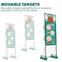 HKM-471315 3-in-1 Outdoor Sports Target Game with Soft Balls and Launchers for Kids