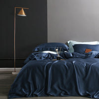HKM-471379 Lyocell Fiber Simple Duvet Cover Set - Twin/Queen/King Sizes Available
