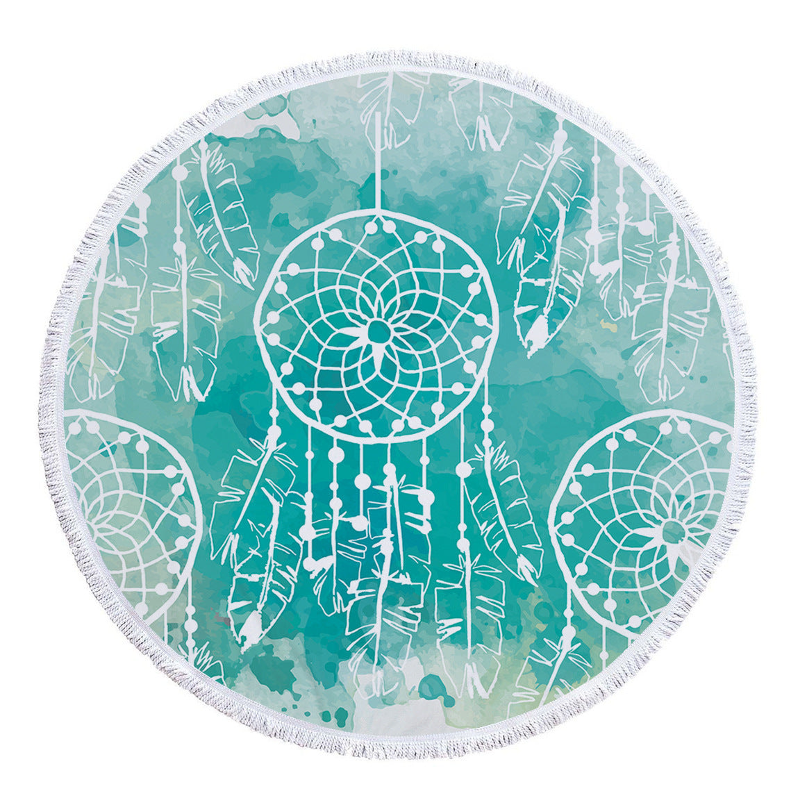 HKM-471443 Microfiber Beach Towel - Lightweight, Quick-Drying Polyester - Available in 12 Stylish Designs