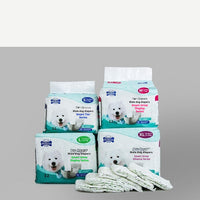 HKM-471891 Adjustable Male Dog Diaper - Urine Protection for Small to Extra Large Dogs - White