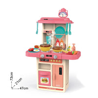 HKM-471891 Kids' Pretend Play Kitchen Toy Set with Running Water Sink for Ages 2 to 7