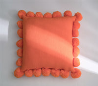 HKM-472275 Hanging Ball Pillowcase - Soft Acrylic Fiber, 45x45cm, Easy Care at 30°C