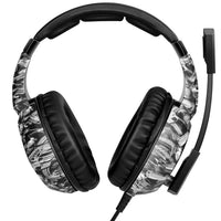 HKM-472275 RGB Gaming Headset with Noise-Cancellation Microphone for Xbox One and PS4, Comfortable Over-Ear Headphones
