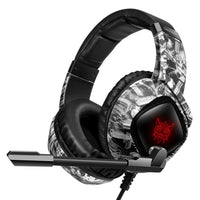 HKM-472275 RGB Gaming Headset with Noise-Cancellation Microphone for Xbox One and PS4, Comfortable Over-Ear Headphones