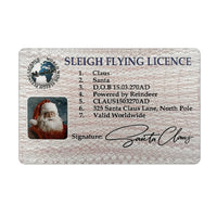 HKM-472339 Santa Claus PVC Business Card and Greeting Card - Assorted Colors Pack