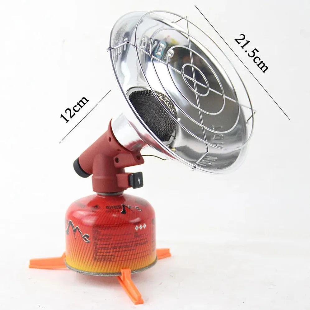 KTX-472403 Mini Portable Infrared Butane and Natural Gas Heater for Outdoor Camping and Household Use