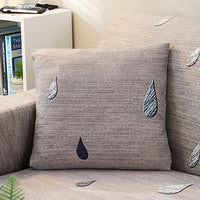 HKM-472595 Super Stretchable Geometric Sofa Slipcover for Three-Seater Couch, Polyester Fabric