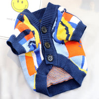 HKM-472787 Casual Dog Sweater for Small Breeds - Schnauzer, Pomeranian, Yorkshire Terrier, Various Sizes Available