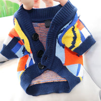 HKM-472787 Casual Dog Sweater for Small Breeds - Schnauzer, Pomeranian, Yorkshire Terrier, Various Sizes Available