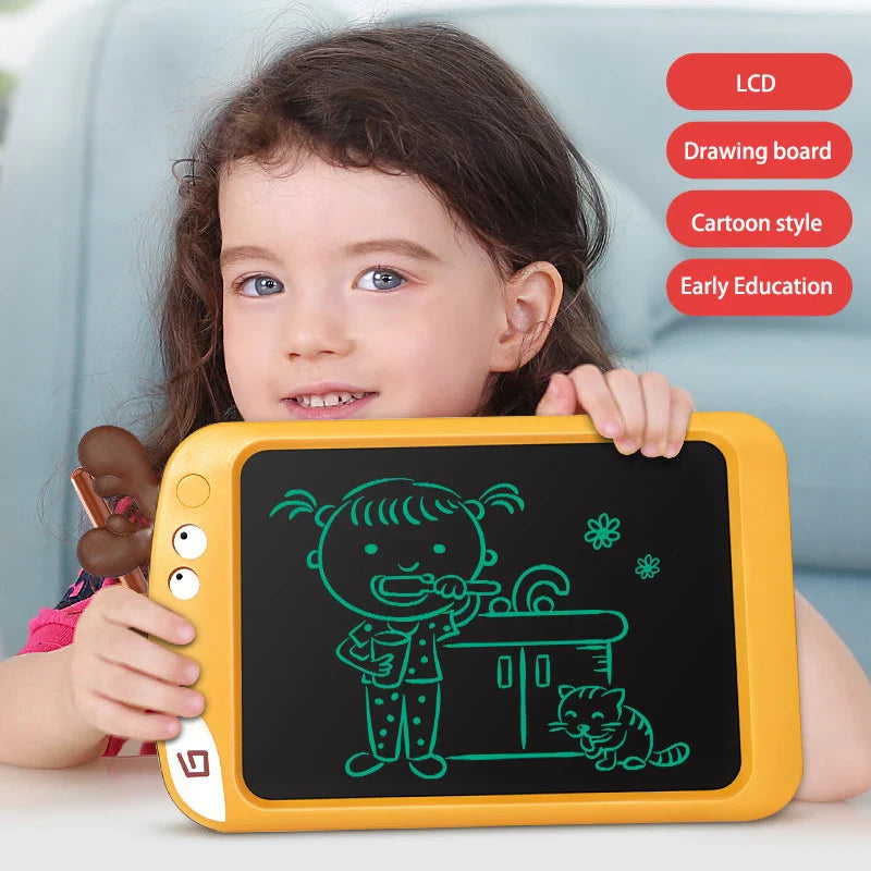 HKM-472787 Colorful LCD Writing Tablet with Lock Button - 8.5 & 10 Inch Portable Digital Drawing Board