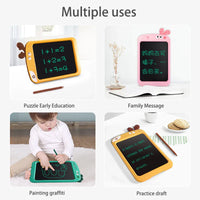 HKM-472787 Colorful LCD Writing Tablet with Lock Button - 8.5 & 10 Inch Portable Digital Drawing Board