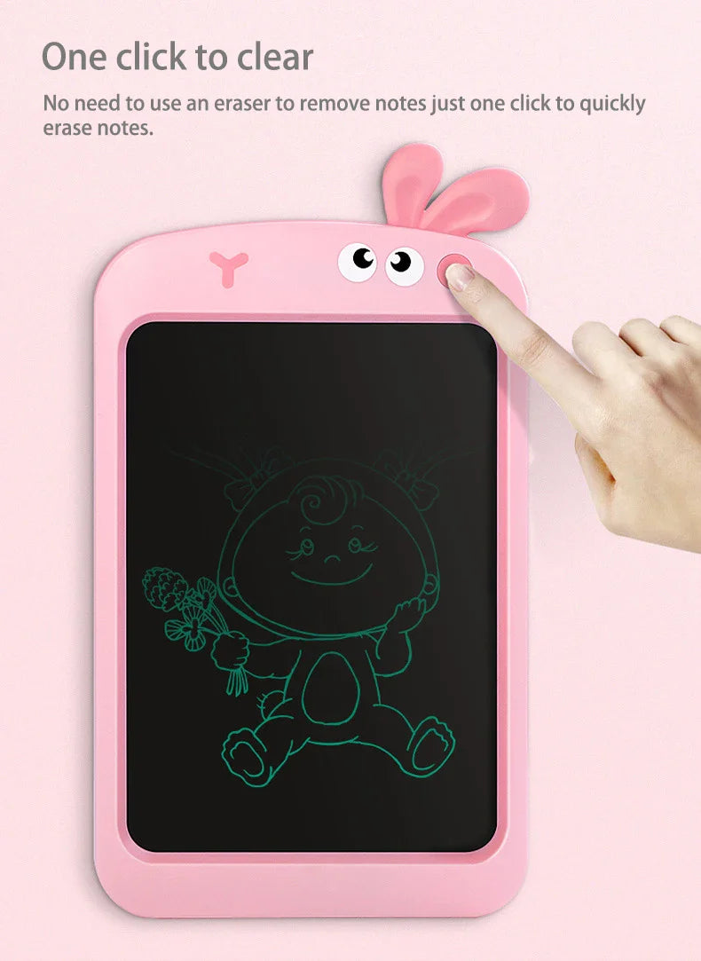 HKM-472787 Colorful LCD Writing Tablet with Lock Button - 8.5 & 10 Inch Portable Digital Drawing Board