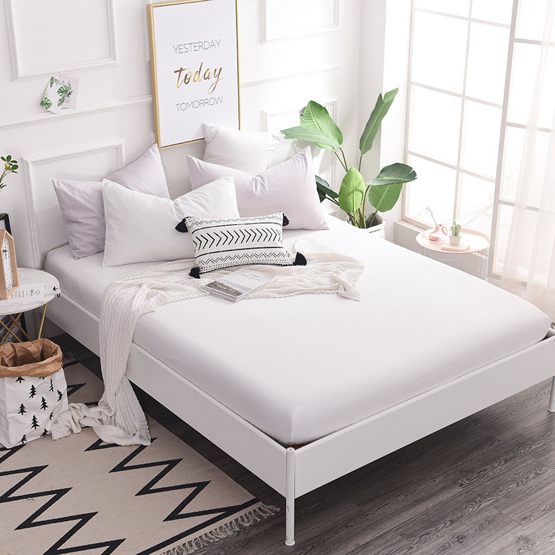 HKM-473043 Pure Cotton Non-Slip Mattress Protector Bedspread Cover