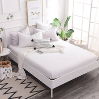 HKM-473043 Pure Cotton Non-Slip Mattress Protector Bedspread Cover
