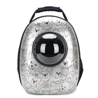HKM-473363 Pet Space Capsule Carrier Bag – Durable PC and Oxford Fabric for Comfort and Convenience