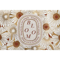 HKM-473747 Nordic Style Non-Slip Semicircle Entrance Door Mat with Plant Flower Design