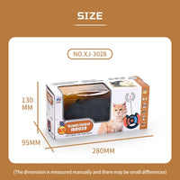 HKM-473939 Remote-Controlled Electric Mouse Toy for Cats and Kittens - Fun Educational Flocking Design