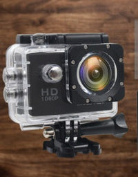 HKM-473939 Waterproof Mini Sports Camera A7 with 2.0 Inch HD Display and 30m Submersible Capability