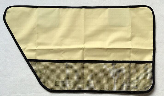 HKM-474131 Car Door Protection Mat - Durable Oxford Cloth Anti-Scratch Dog Pad (72x40CM, Set of 2)