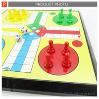 HKM-474323 Intelligent Folding Ludo Board Game for Kids - Educational Toy for Ages 2-7