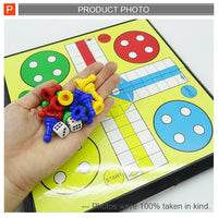 HKM-474323 Intelligent Folding Ludo Board Game for Kids - Educational Toy for Ages 2-7