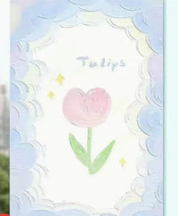HKM-474451 Frosted Glass Sticker for Windows - Modern Design with Floral and Animal Patterns, 60cm x 100cm