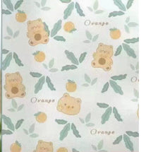 HKM-474451 Frosted Glass Sticker for Windows - Modern Design with Floral and Animal Patterns, 60cm x 100cm