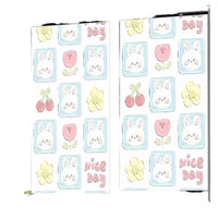HKM-474451 Frosted Glass Sticker for Windows - Modern Design with Floral and Animal Patterns, 60cm x 100cm