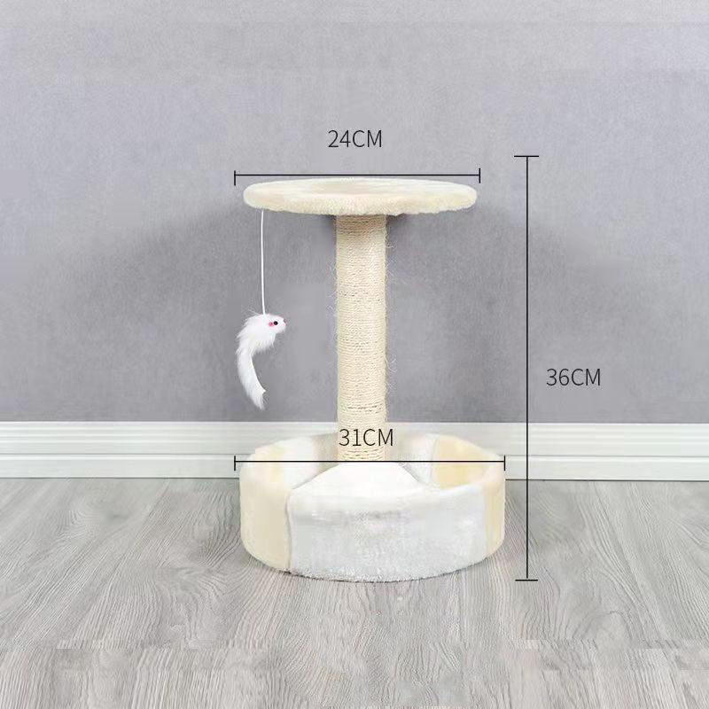 HKM-474515 Stylish Multi-Level Cat Climbing Frame with Various Color Options