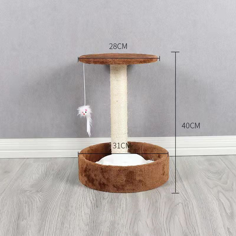 HKM-474515 Stylish Multi-Level Cat Climbing Frame with Various Color Options
