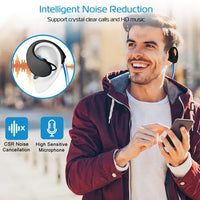 HKM-474707 Wireless V4.1 Neckband Earphones with HD Stereo Sound - Sweat-proof, Long Battery Life, Multiple Colors Available