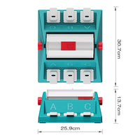 HKM-474835 Interactive Dog Puzzle Toy - Educational Plastic Slow Feeder for Pet Training