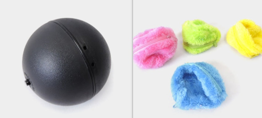 HKM-474963 Pet Electric Toy Automatic Plush Ball