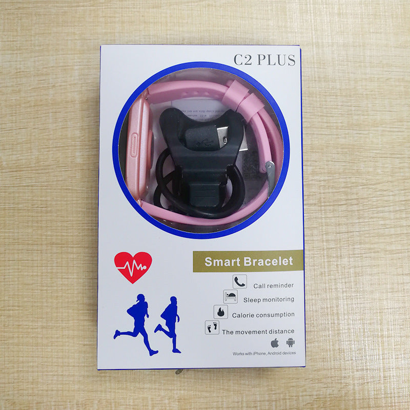 HKM-475027 Bluetooth Health Tracker with Pedometer, Heart Rate, Blood Pressure, and Oxygen Monitoring