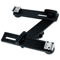 HKM-475091 Dual Hot Shoe Flash Bracket with Adjustable Arm for Photography and Video Recording