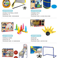 HKM-475155 Kids Outdoor Soccer Goal Set - Modern Design Football Game Toy for Active Play