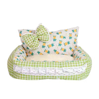 HKM-475475 Pet-Friendly Flannel Square Nest for Dogs and Cats in Small and Large Sizes
