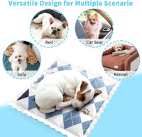 HKM-475539 Cooling Gel Pet Mat for Dogs and Cats, Breathable and Portable Sleeping Pad, 35x35cm