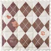 HKM-475539 Cooling Gel Pet Mat for Dogs and Cats, Breathable and Portable Sleeping Pad, 35x35cm