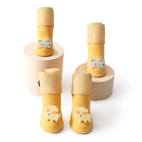 HKM-475667 Cute Cartoon Non-Slip Wear-Resistant Dog Boots - Waterproof & Durable for Small Dogs