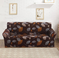 HKM-475731 All-Inclusive Solid Color Polyester Fabric Sofa Cover with Pillowcases