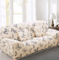 HKM-475731 All-Inclusive Solid Color Polyester Fabric Sofa Cover with Pillowcases