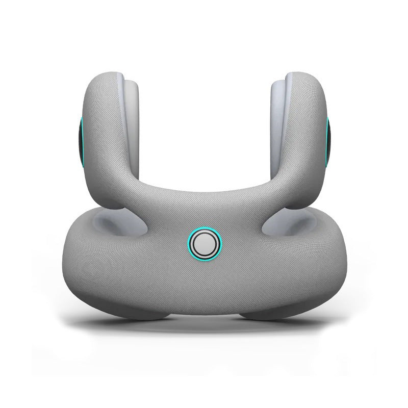 HKM-475795 U-Shaped Memory Foam Travel Pillow for Neck Support - Available in Gray & Pink