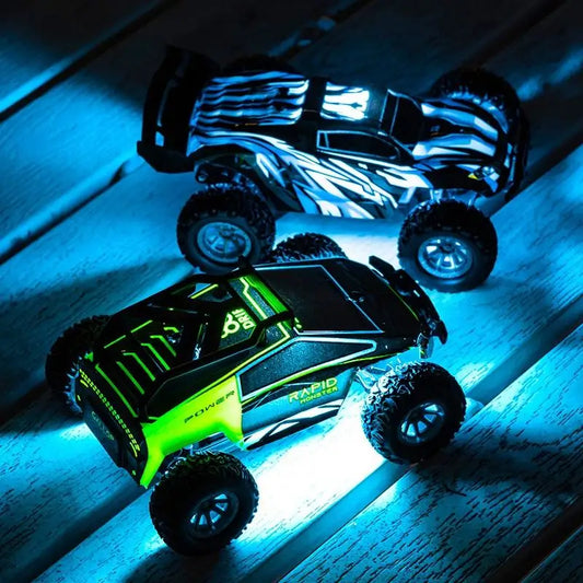 HKM-475923 Mini RC High Speed Car, 1/32 Scale, 20km/h Off-Road Remote Control Truck for Kids, Indoor-Outdoor Use