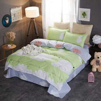 HKM-475987 Cartoon-Themed Four-Piece Quilt Cover Set in Various Colors and Sizes