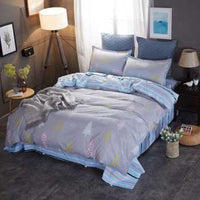 HKM-475987 Cartoon-Themed Four-Piece Quilt Cover Set in Various Colors and Sizes