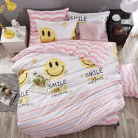 HKM-475987 Cartoon-Themed Four-Piece Quilt Cover Set in Various Colors and Sizes