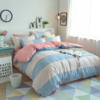 HKM-475987 Cartoon-Themed Four-Piece Quilt Cover Set in Various Colors and Sizes
